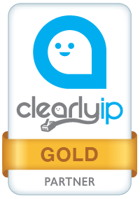 ClearlyIP Gold Partner Badge